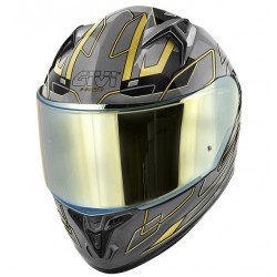 Givi Κράνος H50.9 Assault τιτάνιο/μπρονζέ (ECE 22.06)+ pinlock + extra ζελατινα